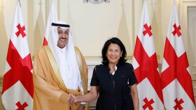 سفير السعودية في جورجيا يلتقي سالومي زورابيشفيلي