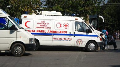 سيارة إسعاف تركية (صورة أرشيفية)