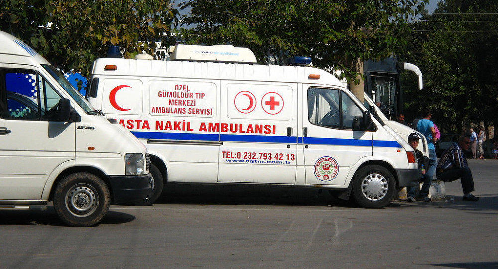 سيارة إسعاف تركية (صورة أرشيفية)
