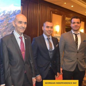 السفير الجورجي في القاهرة يستقبل وفد يورك تاورز