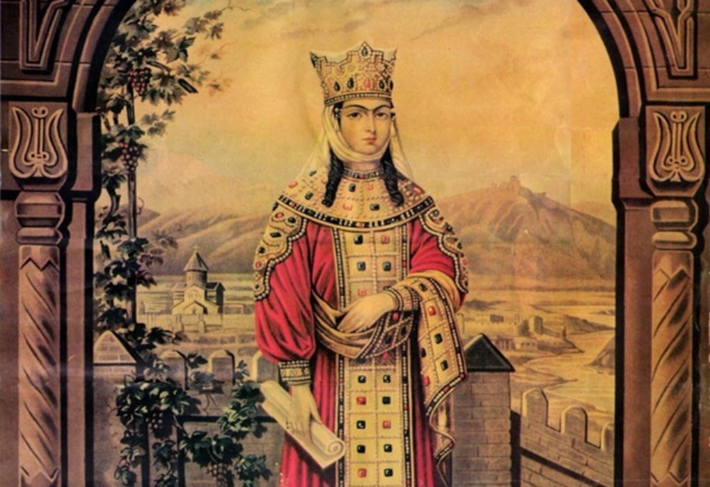 الملكة تمار حفيدة أغماشنبيلي ، أول امرأة ملك