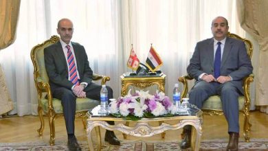 سفير جورجيا لدى مصر يبحث تحديث اتفاقية النقل الجوي بين جورجيا ومصر