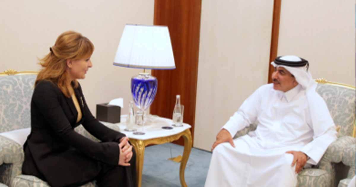 اتفاقية النقل البحري بين جورجيا وقطر تناقش على هامش مؤتمر لويدز في الدوحة