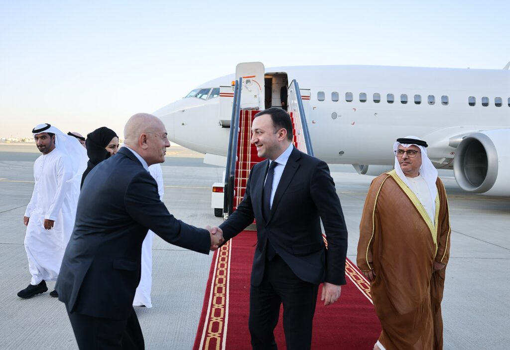 رئيس وزراء جورجيا “إيراكلي غريبشفيلي” يشارك في قمة حكومات العالم في دبي.  5