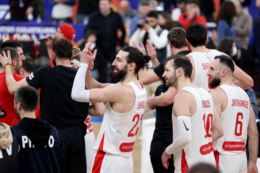 لأول مرة في التاريخ - فريق كرة السلة الجورجي يتأهل لبطولة العالم 3
