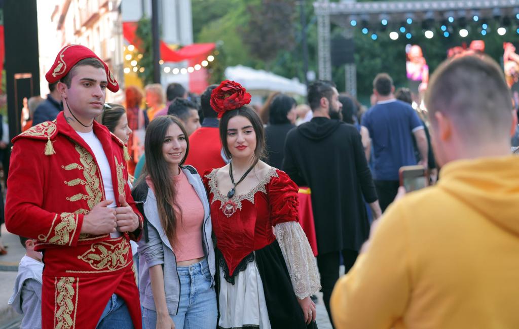 احتفالات يوم اوروبا واسبانيا في العاصمة تبليسي 5