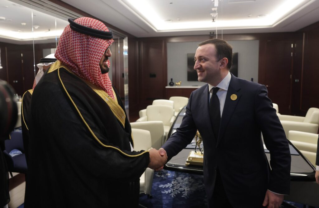 رئيس الوزراء الجورجي يبحث العلاقات الاقتصادية مع وزراء الاستثمار والاقتصاد السعوديين 3
