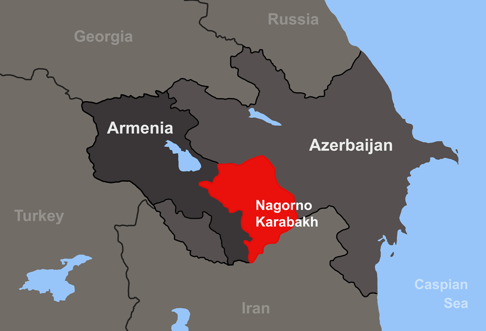 Shutter Stock/ منطقة قرة باغ الجبلية معترف بها دولياً على أنها جزء من أذربيجان لكن جزءًا منها تديره سلطات انفصالية من عرقية الأرمن تقول إن المنطقة وطن أجدادها