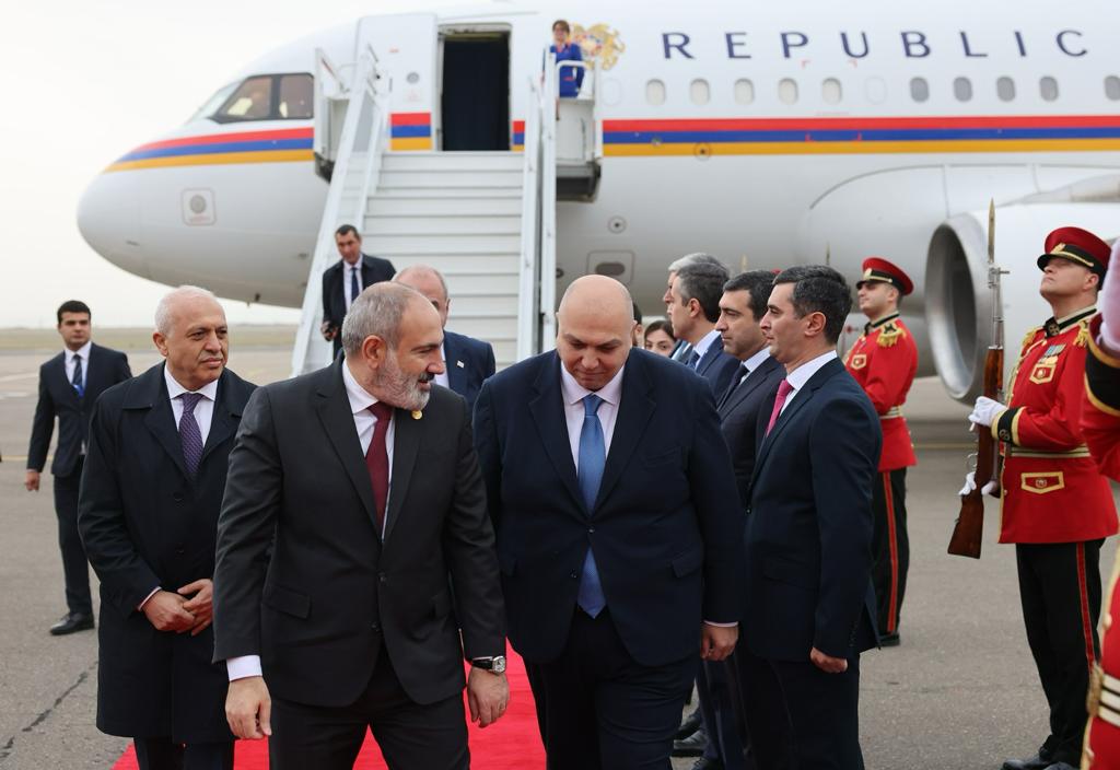 وصول رئيس وزراء أرمينيا نيكول باشينيان