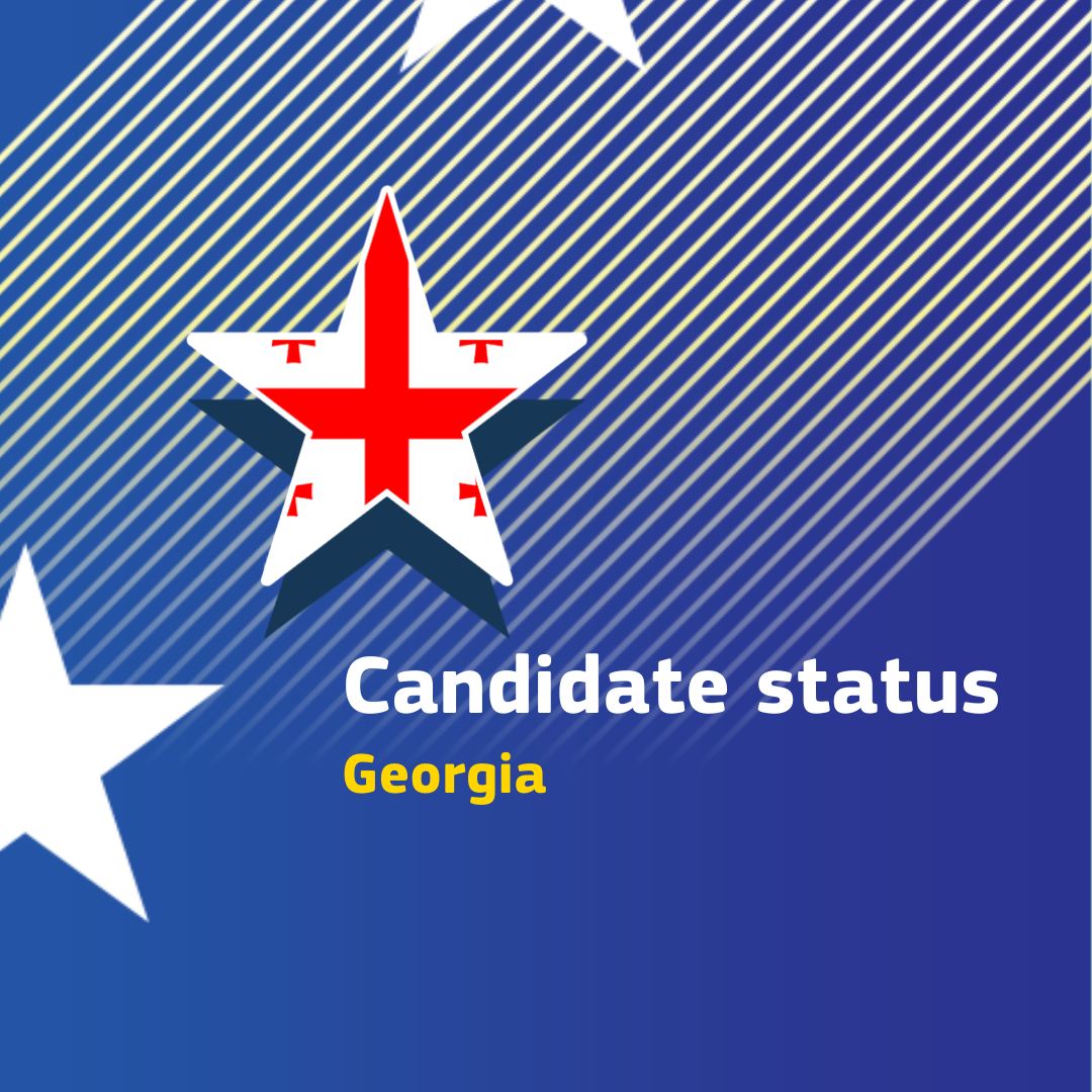 منح جورجيا وضع مرشح للاتحاد الأوروبي