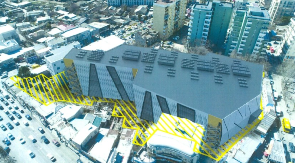 مجلس تبليسي يوافق على بناء مول قرب محطة مترو فاركيتيلي